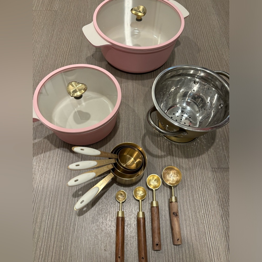 Cookware Set Pink & Gold